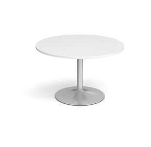 Trumpet base circular boardroom table