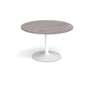 Trumpet base circular boardroom table