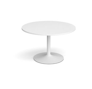 Trumpet base circular boardroom table