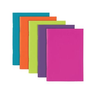 PP Cover Notebook A5 40 Sheet Pk10