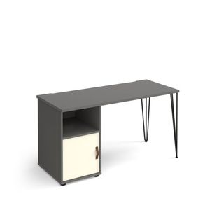 Tikal hairpin 600mm desk & ped/door