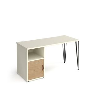 Tikal hairpin 600mm desk & ped/door