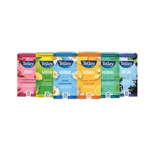 Tetley Fruit+Herb Tea Variety Pk150