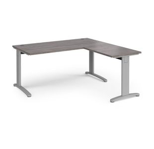 TR10 single desk with return