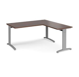 TR10 single desk with return