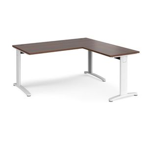 TR10 single desk with return