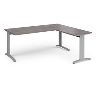 TR10 single desk with return