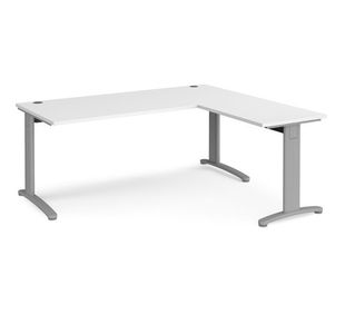 TR10 single desk with return