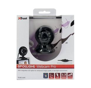 Trust Spotlight Webcam Pro Black