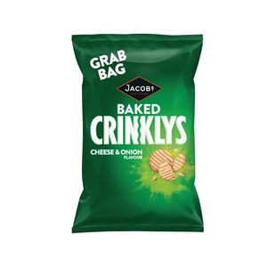 Jacobs Crinklys Cheese/Onion 45g P30