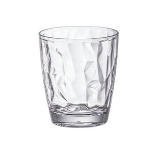 Tumbler 380ml Polycarb Clear Pk6