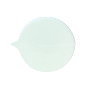 Go Secure Plain Round Seals White