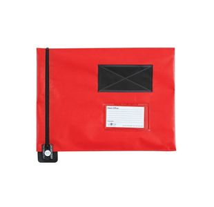 Go Secure Flat Mail Pouch Red 286X336Mm