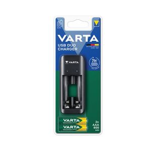 Varta USB Duo Chg AA/AAA + 2 AAA Bat