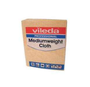 Vileda Med Weight Cloth Yell Pk10 106402