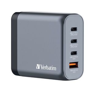 Verbatim GaN 140W 4 Port Charger