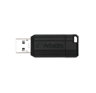 Verbatim Pinstripe Usb 64Gb Black 49065