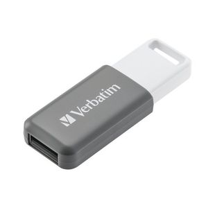 Verbatim Databar USB Drive 128GB Gry