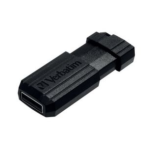 Verbatim Pinstripe Usb Drv 32G Blk 49064