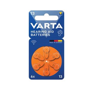 Varta Hearing Aid Batteries 13 Pk6