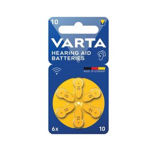 Varta Hearing Aid Batteries 10 Pk6