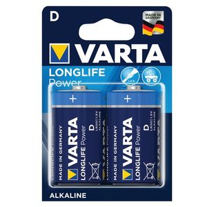 Varta High Energy Battery D Pk 2