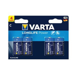 Varta Longlife Power C Battery Pk4