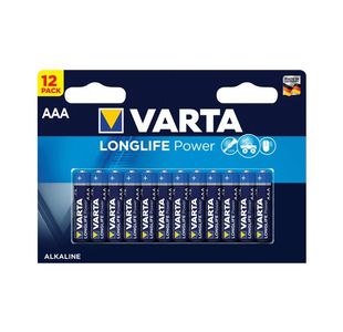 Varta High Energy Battery Aaa Pk 12