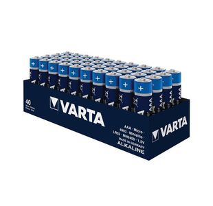 Varta Longlife Pwr AAA Battery Pk40