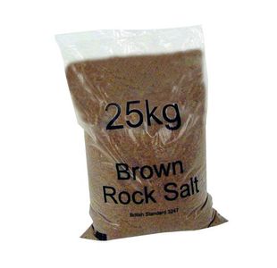 Winter Dry Brown Rock Salt 25kg