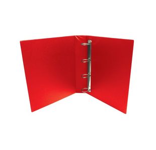 Np Pres Binder 4 D Ring Red Pk10 25Mm