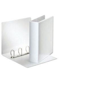 Np Pres 4D Ringbinder Wht Pk10 50Mm