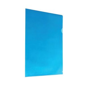 Np Cut Flush Folder Blu Lf80Bbg100 Pk100