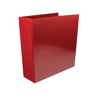 Np Pres 4D Ringbinder Red Pk10 65Mm