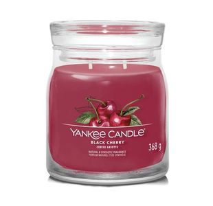 Yankee Candle Sig Med Jar Blk Ch Pk4