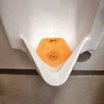 2Work Scented Urinal Screen Mango (Pack of 10) 2W10420