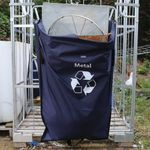 2Work Tidy Sack Metal in Vinyl Blue 2W10744