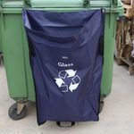 2Work Tidy Sack Glass in Vinyl Blue 2W10749