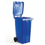 2Work Wheelie Bin 240 Litre Blue 2W10841