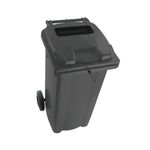 2Work Wheelie Bin Waste Slot Lid 120 Litre Grey 2W10873