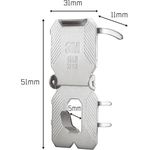 3M Claw Drywall Picture Hanger 30kg (Pack of 2) 7100269195