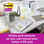 Post-it Super Sticky Recycled 76x76mm Cardboard Packaging Yellow (Pack of 12) 654 RSS12CY