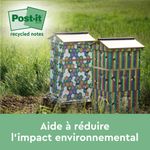 Post-it Super Sticky Recycled 76x76 Cardboard Packaging Assorted (Pack of 18) 654RSSCOL14+4F