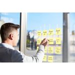 Post-it Super Sticky Z-Notes 76x76mm 90 Sheets Cardboard Packaging Yellow (Pack of 12) R330-12SSCY