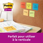 Post-it Super Sticky Notes 76x76mm 90 Sheet Carnival Value Pack 8+4 FOC (Pack of 12) 654-SSCARN-P8+4