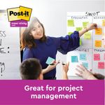 Post-it Super Sticky Notes 76x76mm 90 Sheet Carnival Value Pack 8+4 FOC (Pack of 12) 654-SSCARN-P8+4