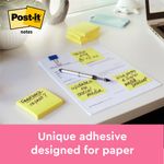 Post-it Notes 38x51mm 100 Sheets Canary Yellow (Pack of 12) 653-E
