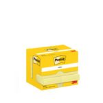 Post-it Notes 38x51mm 100 Sheets Canary Yellow (Pack of 12) 653-E