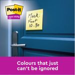 Post-it Super Sticky 76x76mm 90 Sheets Canary Yellow Value Pack 8+4 FOC (Pack of 12) 654-SSCY-P8+4