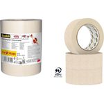Scotch Classic Masking Tape 48mmx50m (Pack of 3) 7100333295